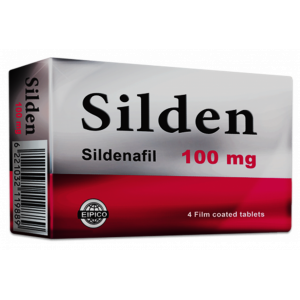 SILDEN 100 MG ( SILDENAFIL ) 4 FILM-COATED TABLETS